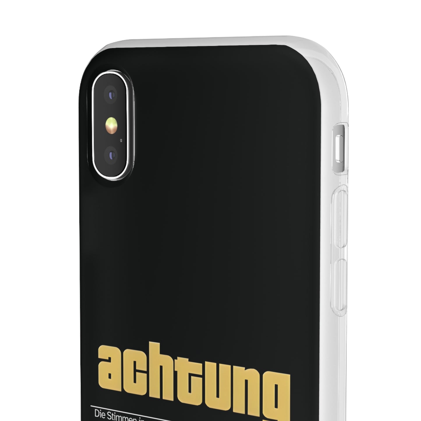 "Achtung (Stimmen)" High Quality Phone Case