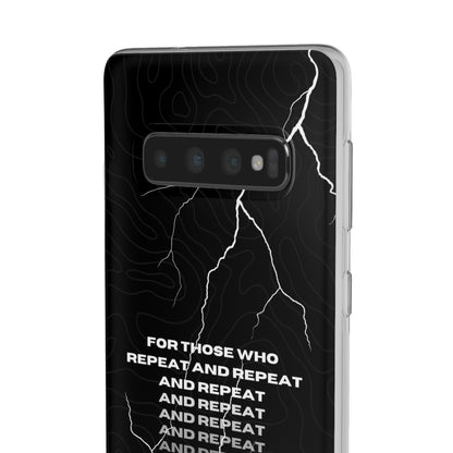 "For those who repeat and repeat..." High Quality Phone Case