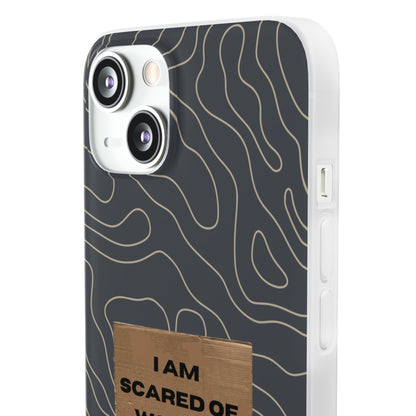 "I am scared of women" High Quality Phone Case