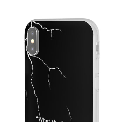 "What the fuck quote" High Quality Phone Case