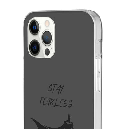 "Stay fearless, Gotham needs you" High Quality Phone Case