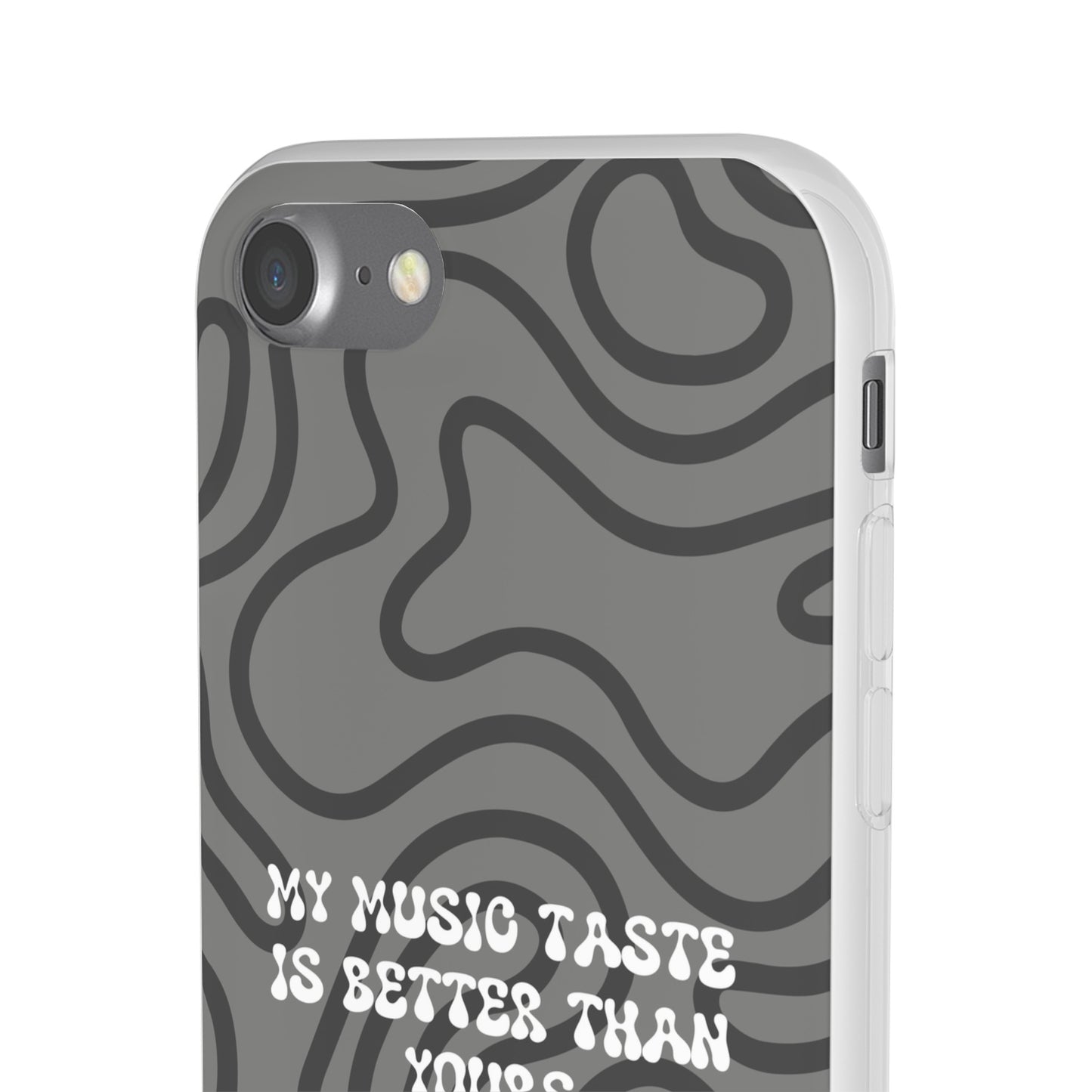 "My music taste is better than yours" High Quality Phone Case