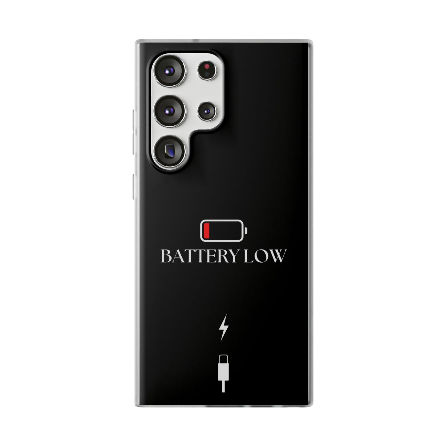 "Battery Low" High Quality Phone Case