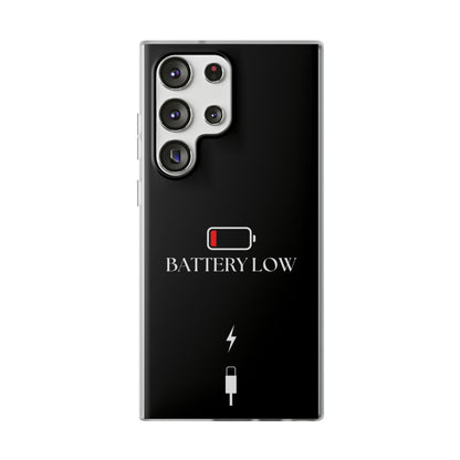 "Battery Low" High Quality Phone Case