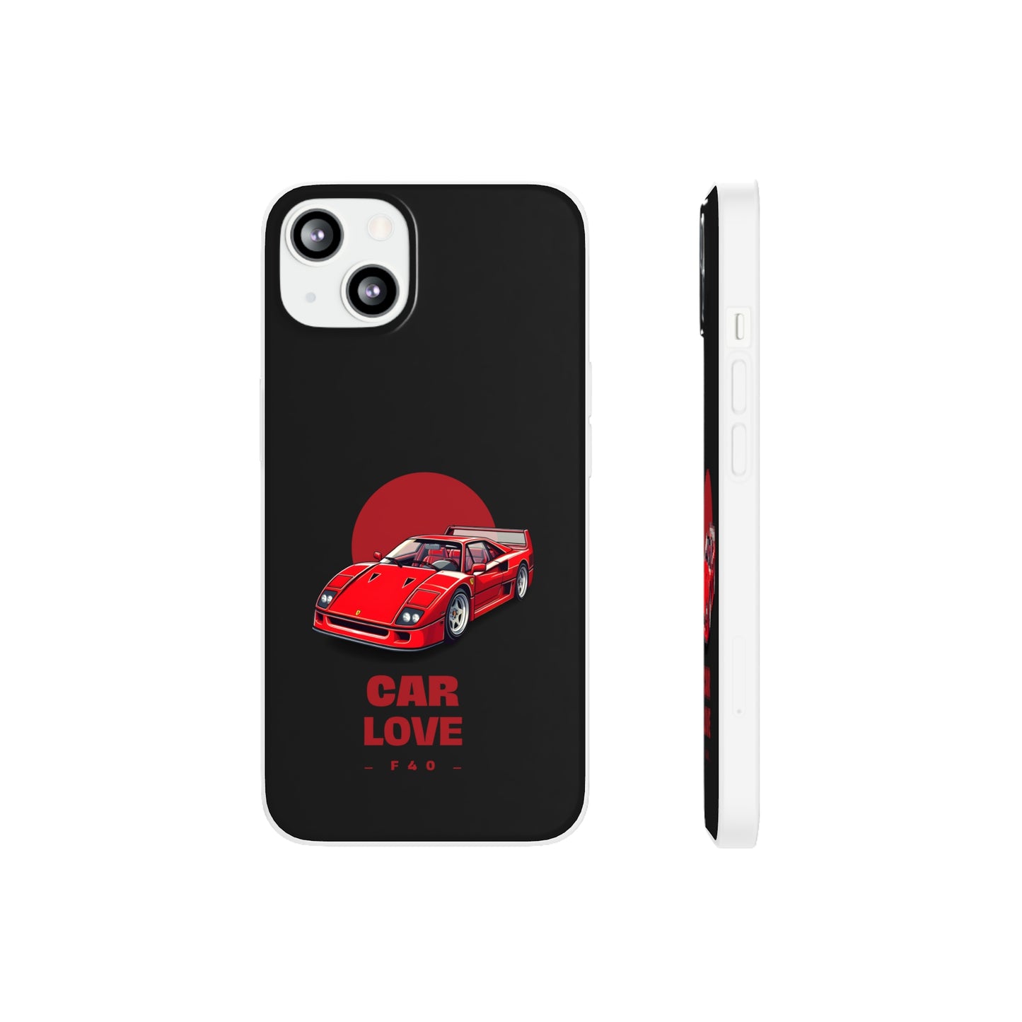 "Car Love F40" High Quality Phone Case