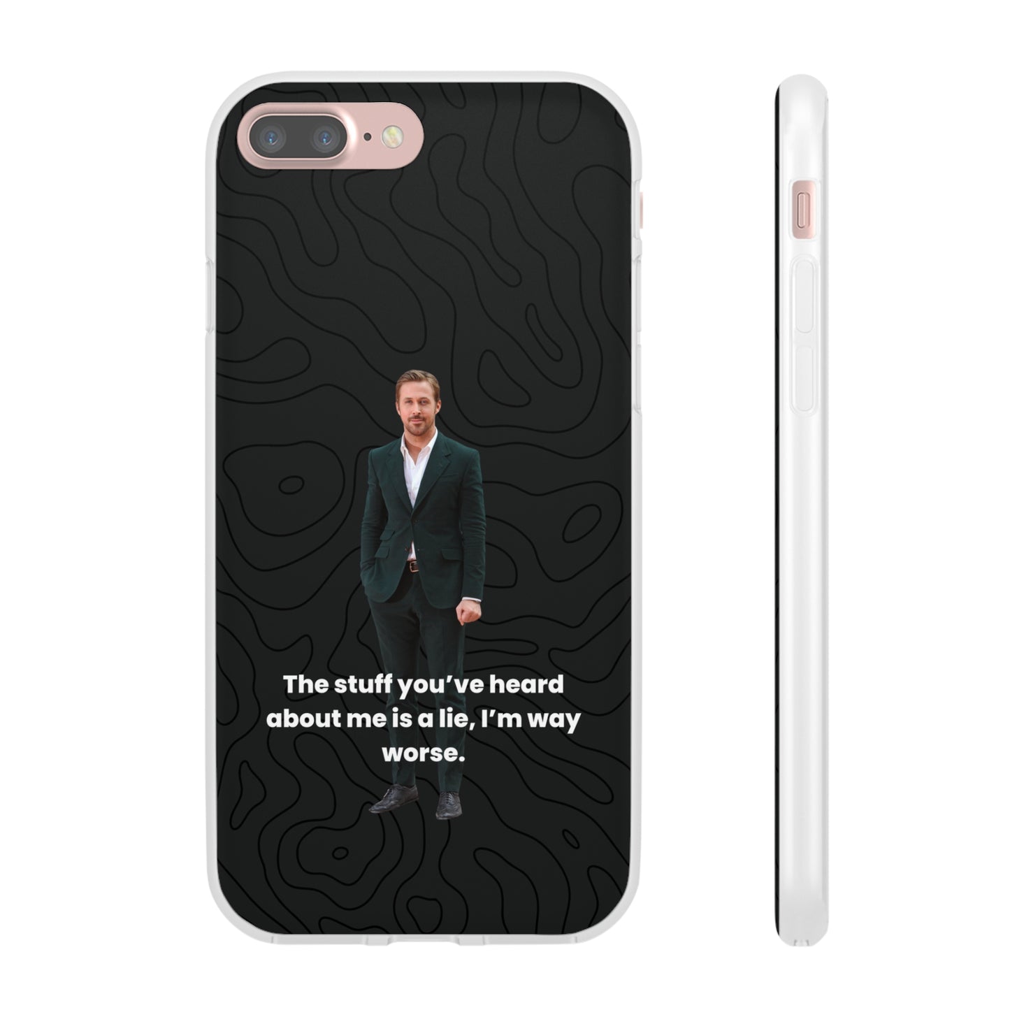 "The stuff you've heard about me..." High Quality Phone Case