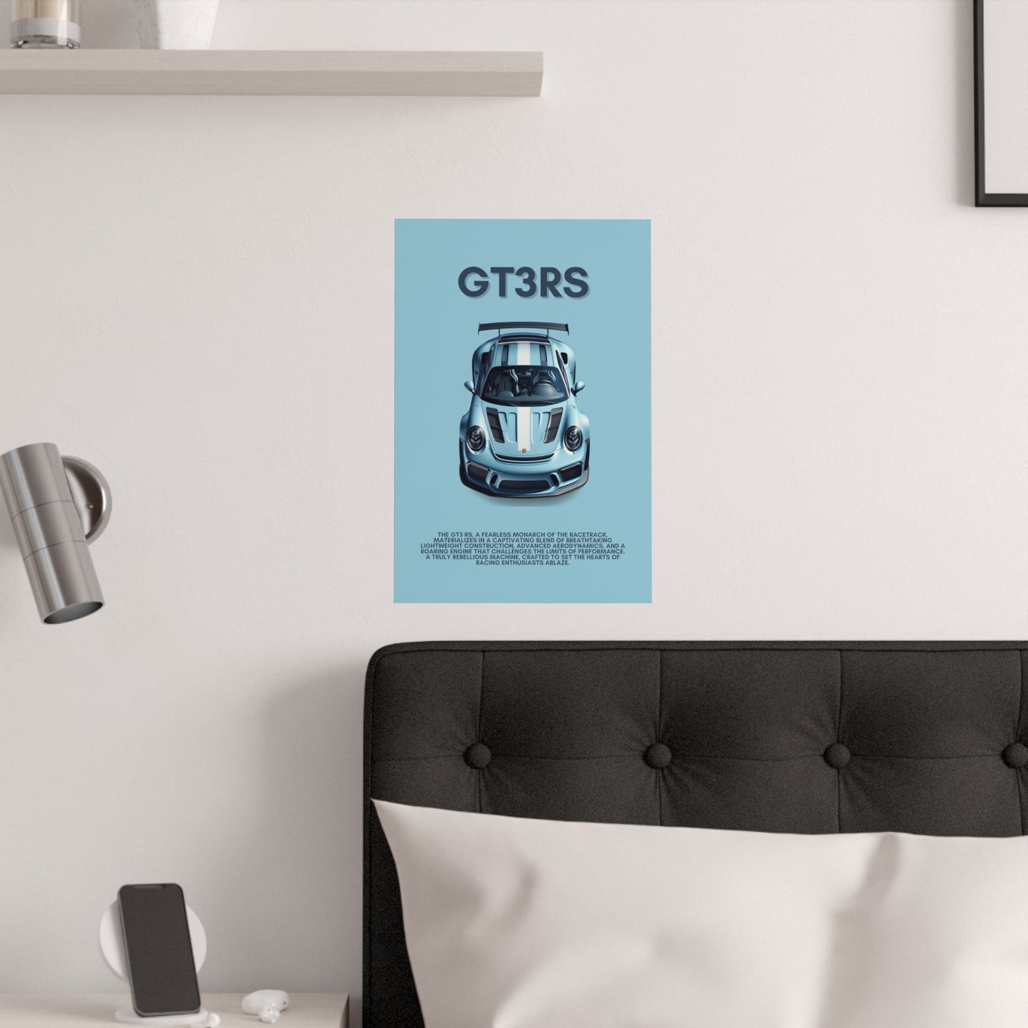 "GT3 RS" Satin Poster (210gsm)