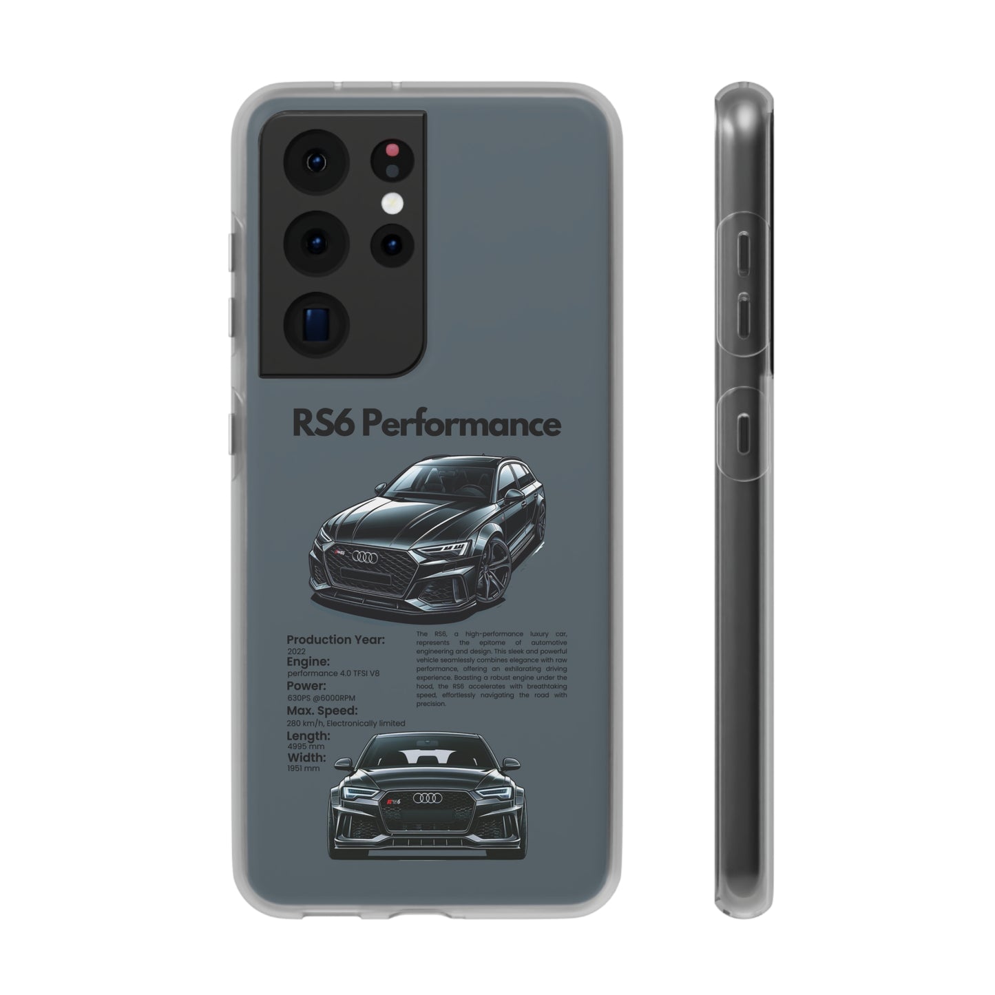 "RS6 Performance" High Quality Phone Case