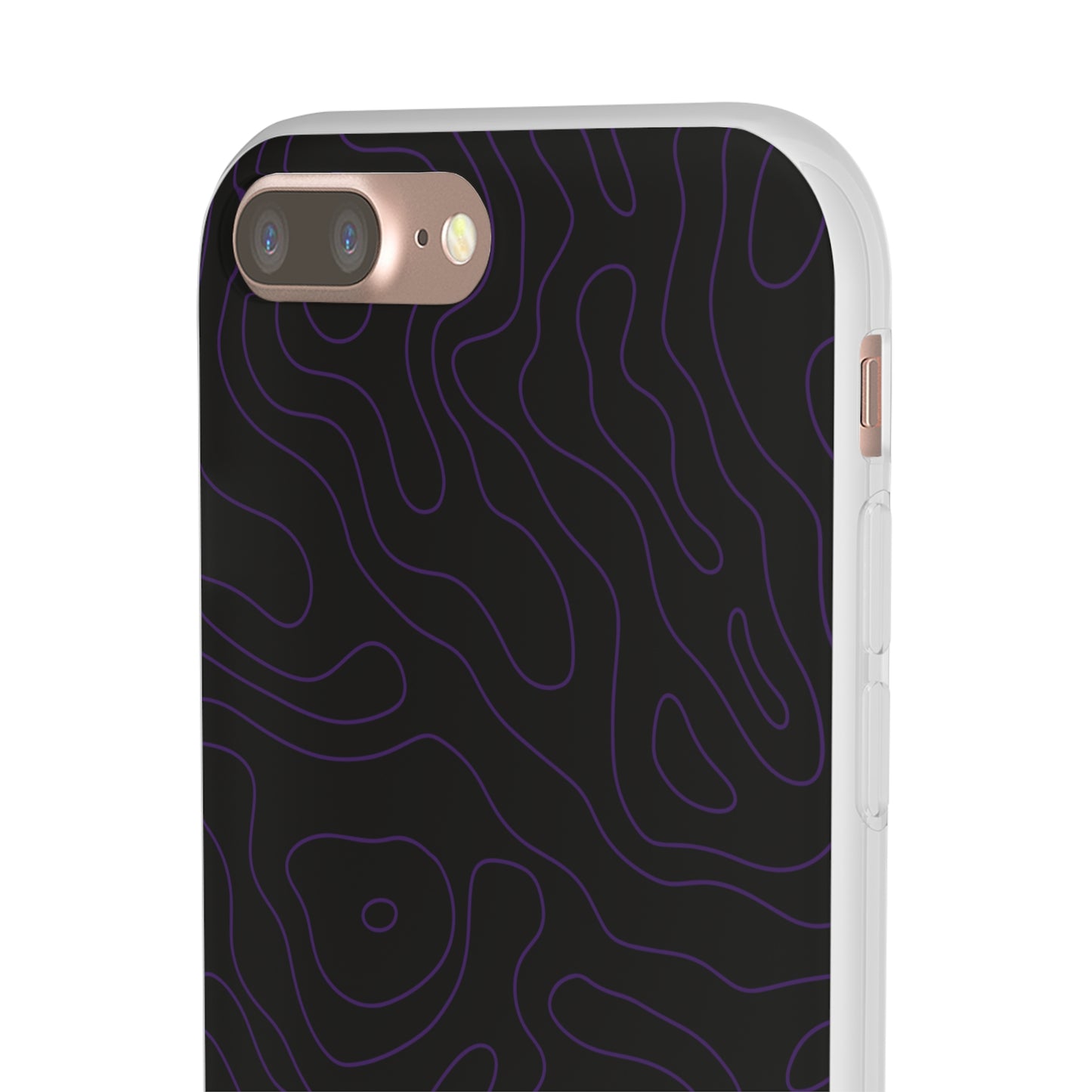 "Purple Topography" High Quality Phone Case