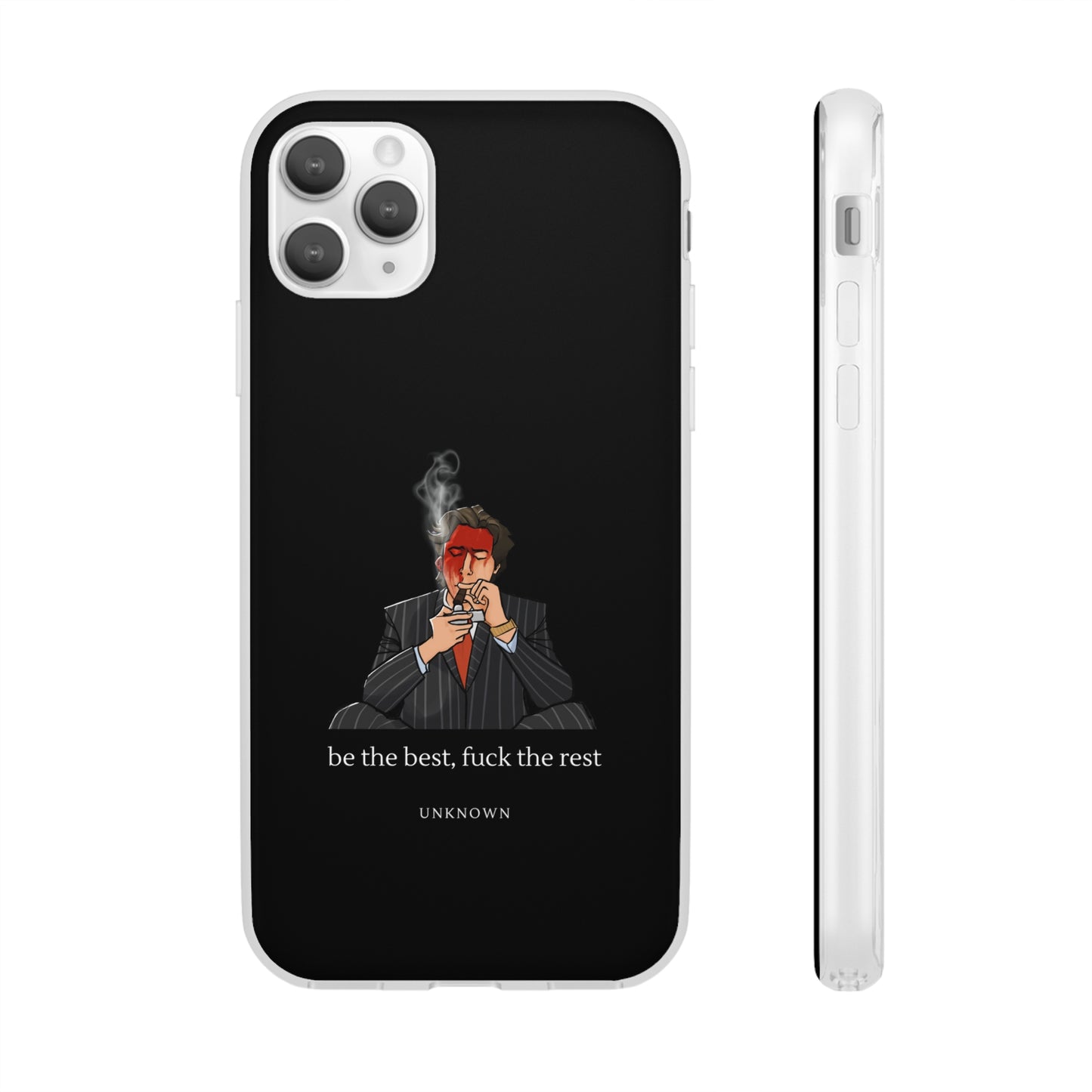 "Be the best, fuck the rest" High Quality Phone Case