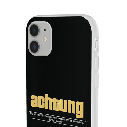 "Achtung (Stimmen)" High Quality Phone Case