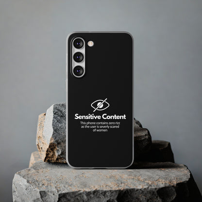 "Sensitive Content" High Quality Phone Case