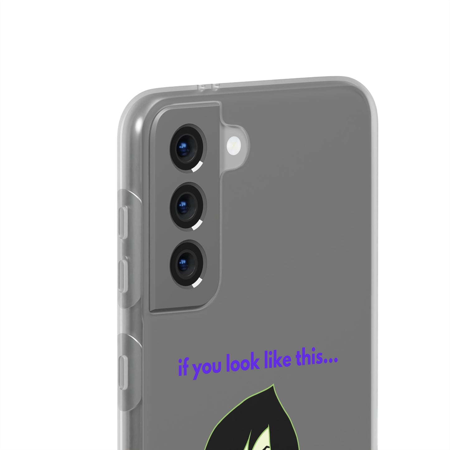 "If you look like this..." High Quality Phone Case