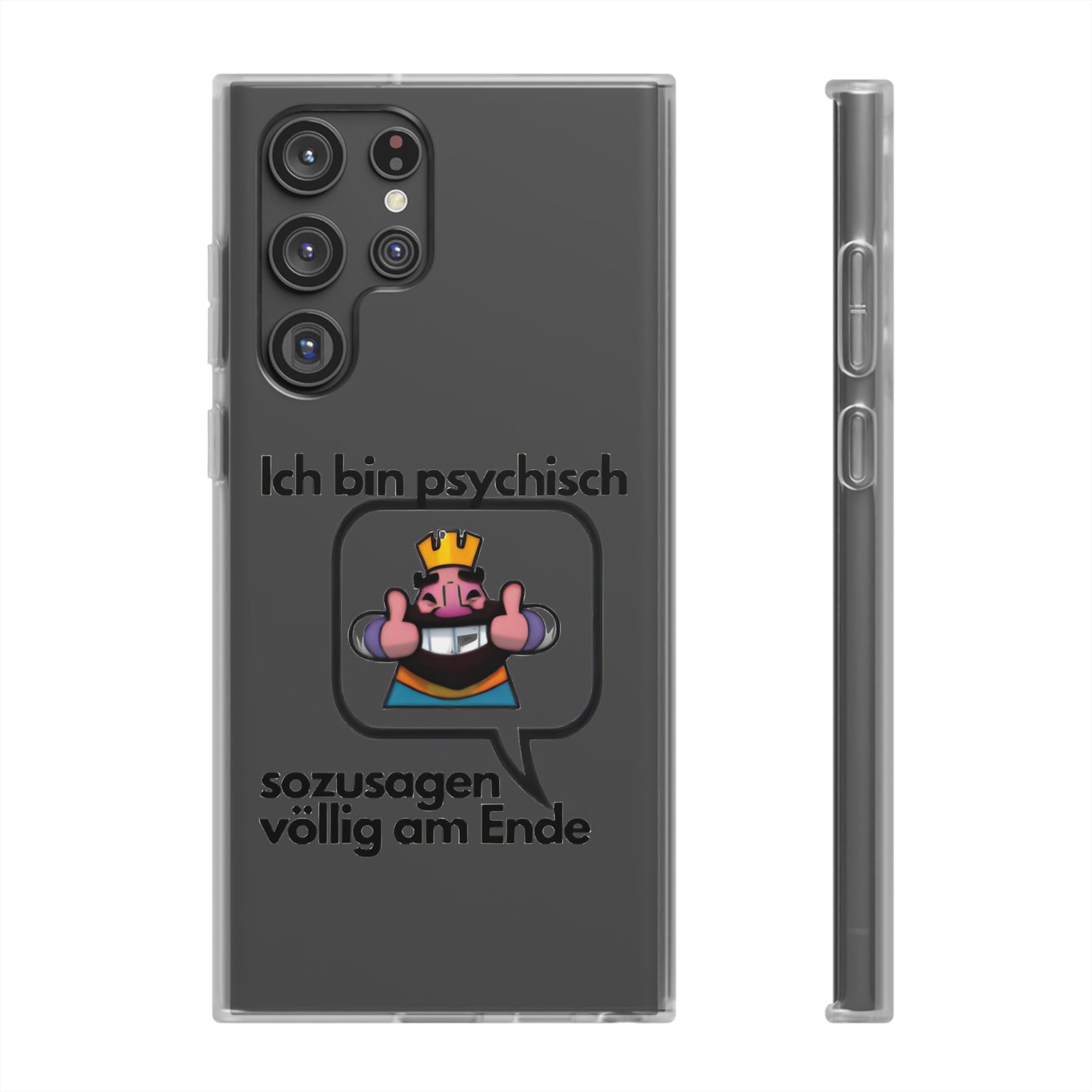 "Ich bin psychisch sozusagen völlig am Ende" High Quality Phone Case