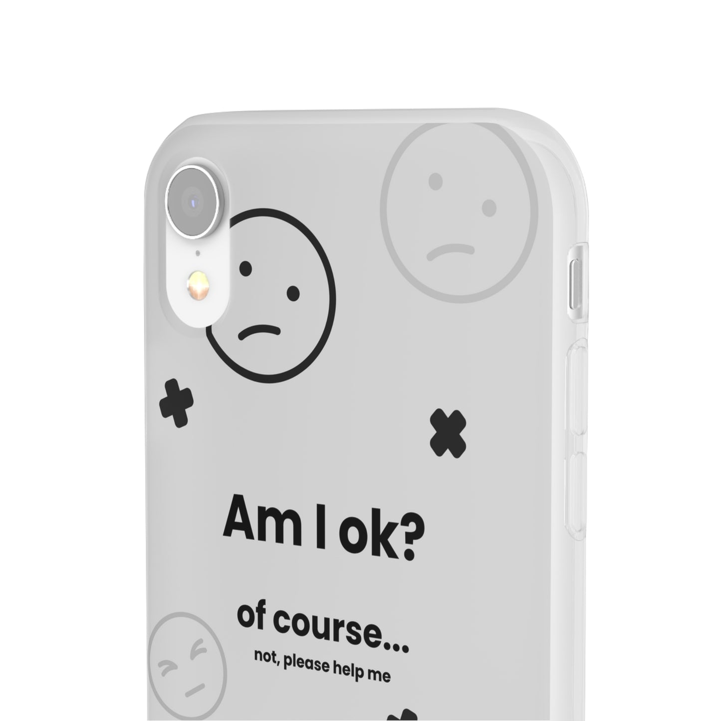 "Am I ok?" High Quality Phone Case