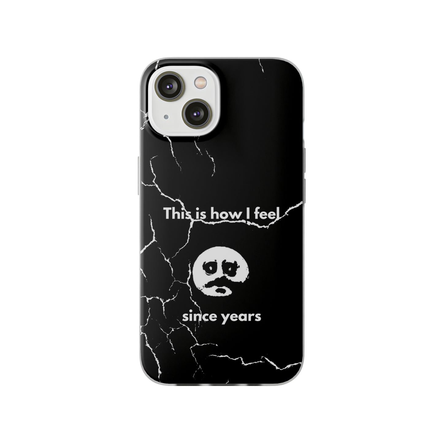 "This is how I feel since years" High Quality Phone Case