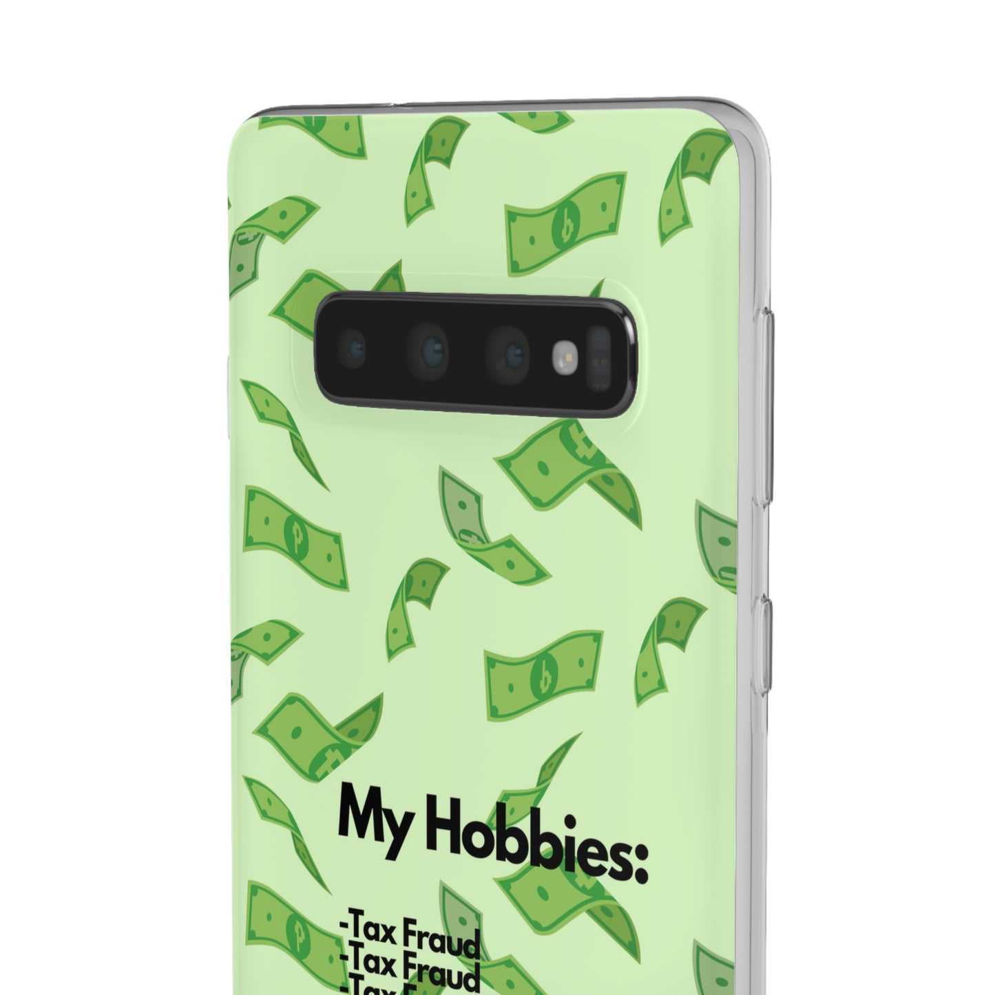 "My hobbies: -Tax Fraud" High Quality Phone Case