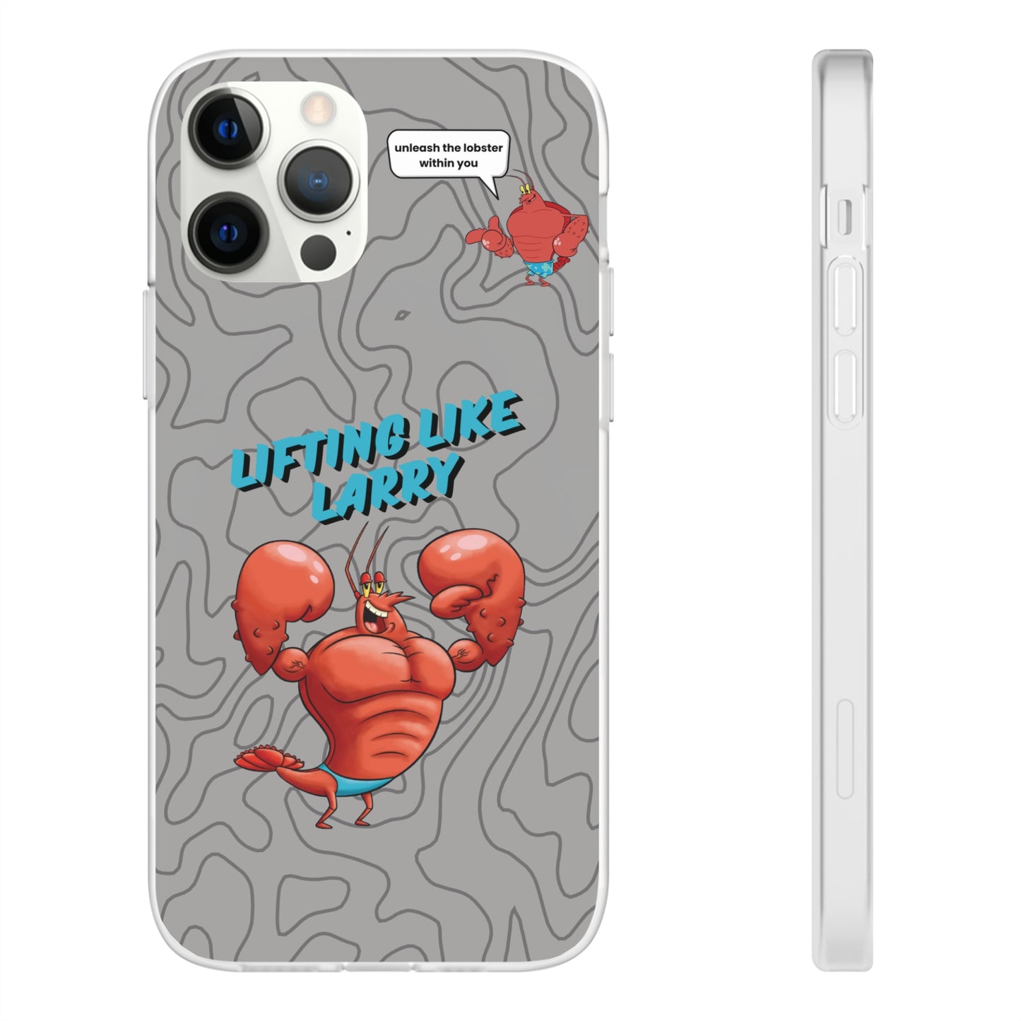 "Lifting like Larry" High Quality Phone Case