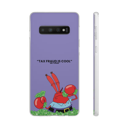 "Tax Fraud is cool" High Quality Phone Case