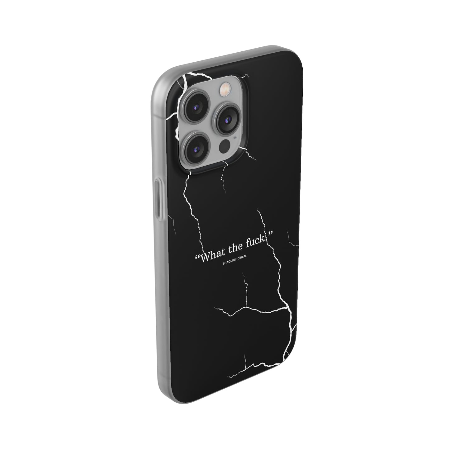 "What the fuck quote" High Quality Phone Case