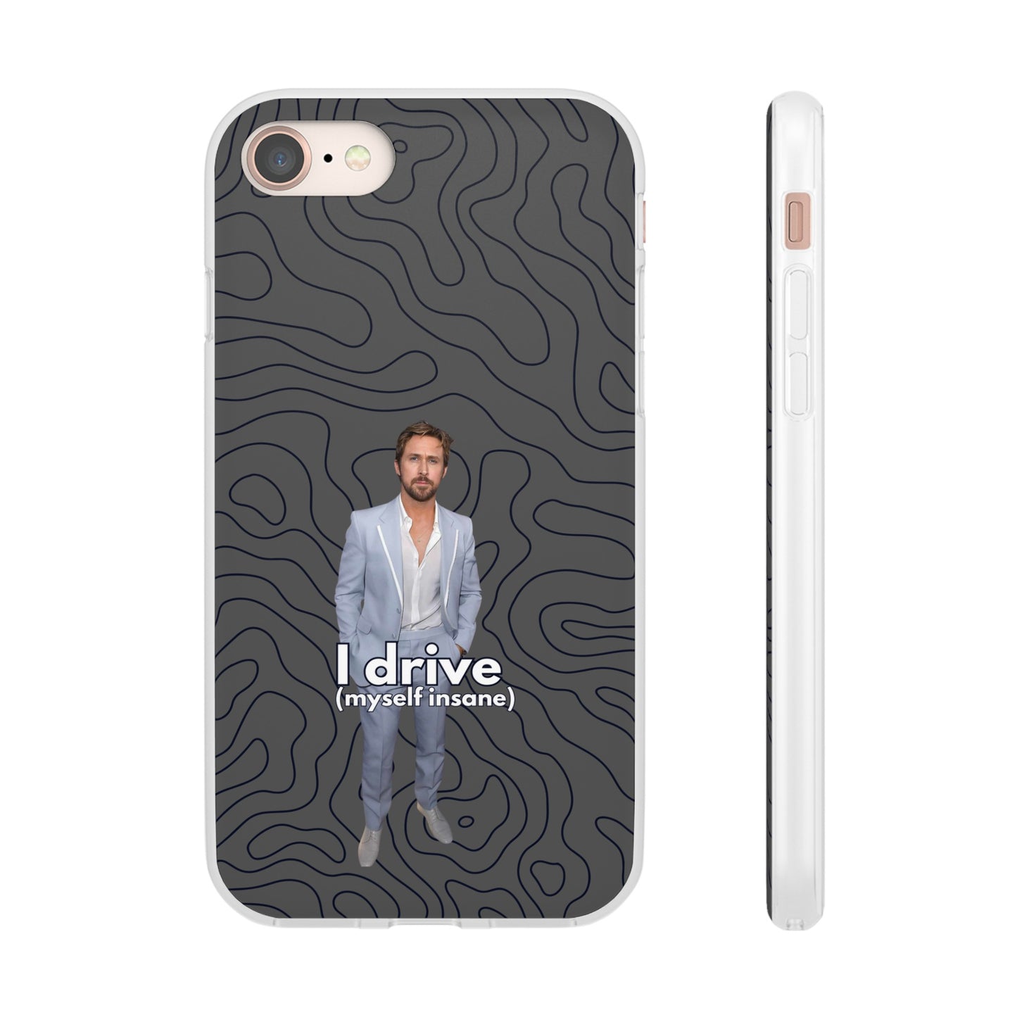 "I drive (myself insane)" High Quality Phone Case