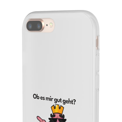 "Ob es mir gut geht? Natürlich... nicht" High Quality Phone Case