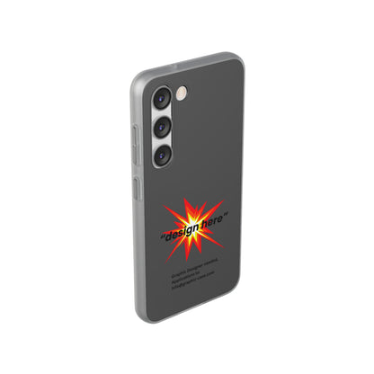 "Design here" High Quality Phone Case