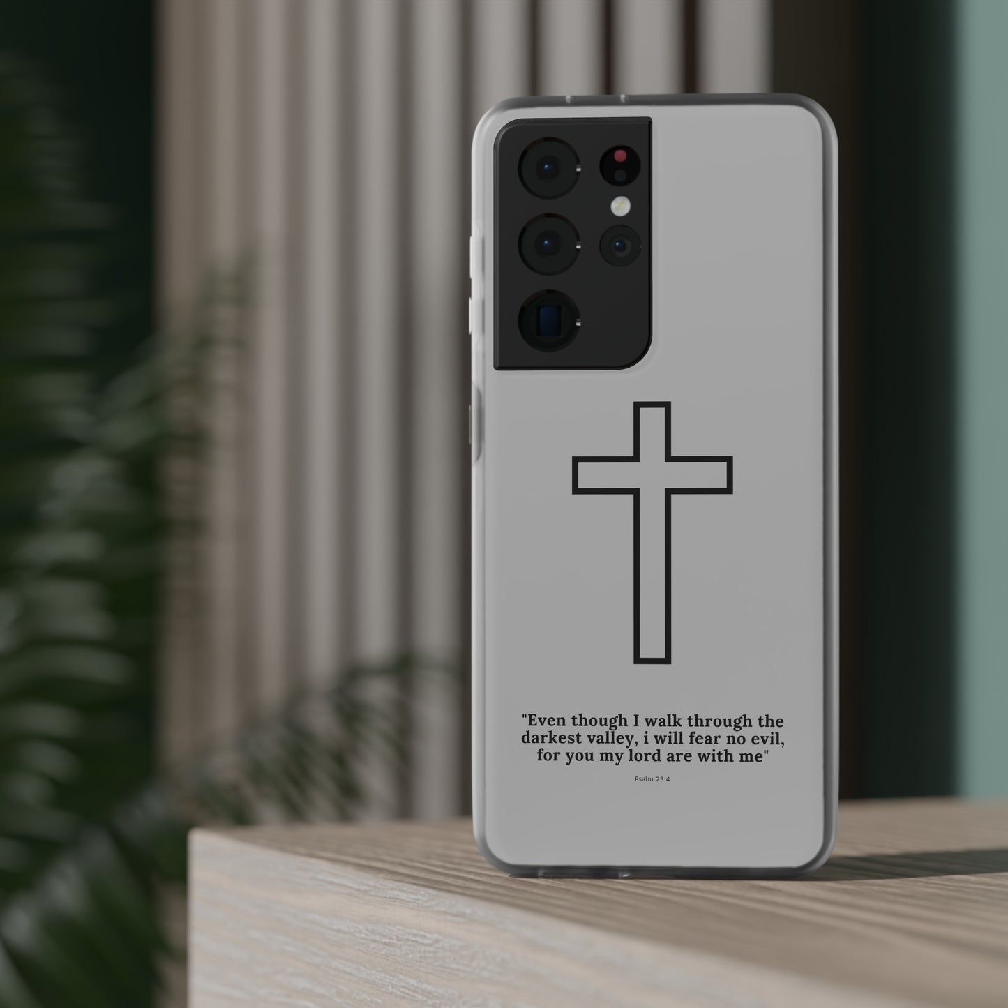 "Psalm 23:4" High Quality Phone Case