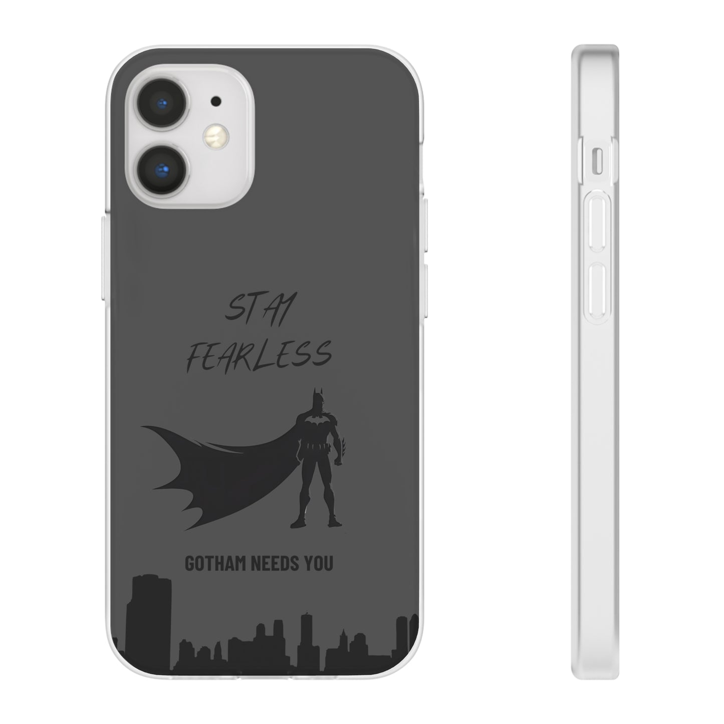 "Stay fearless, Gotham needs you" High Quality Phone Case