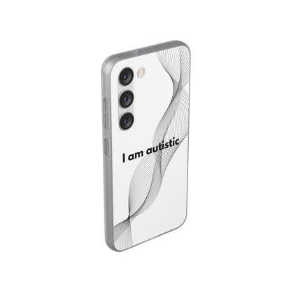 "I am autistic" High Quality Phone Case