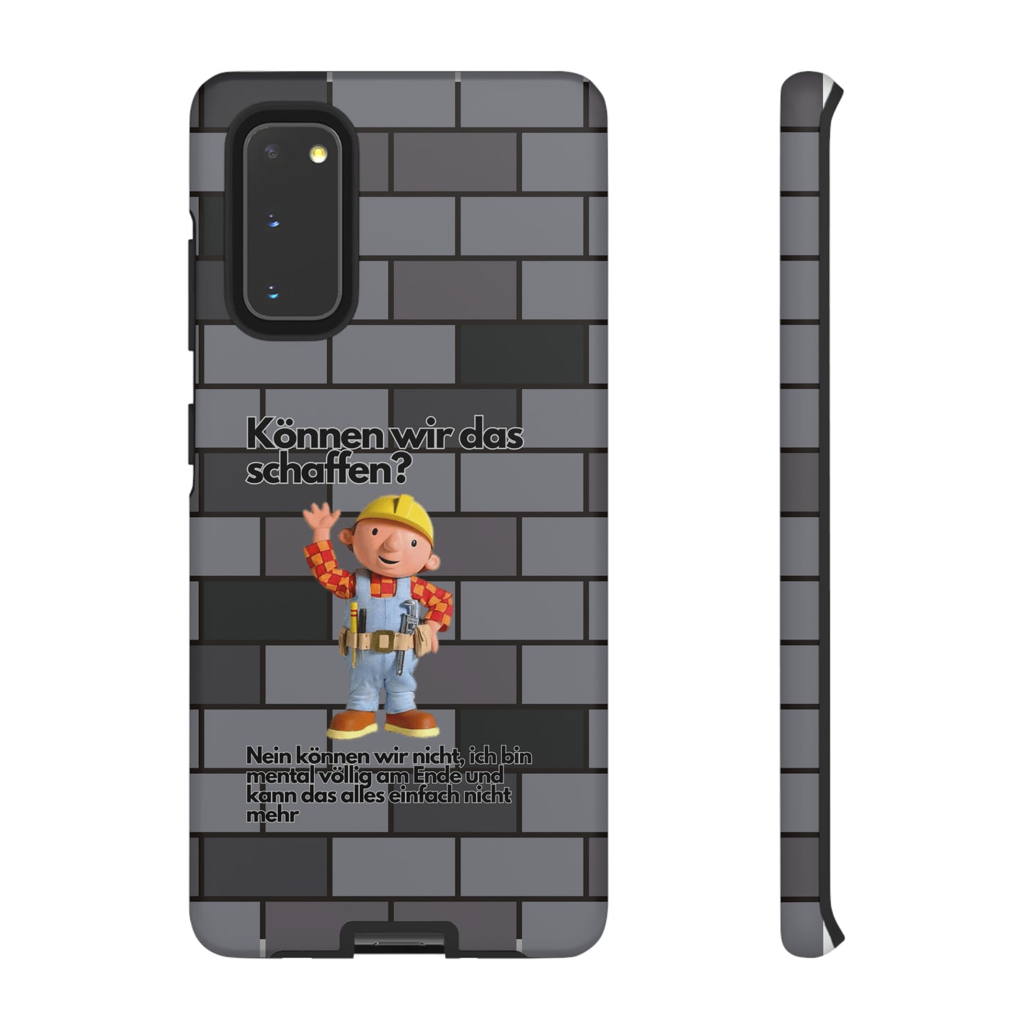 "Können wir das schaffen?" Premium Quality Phone Case