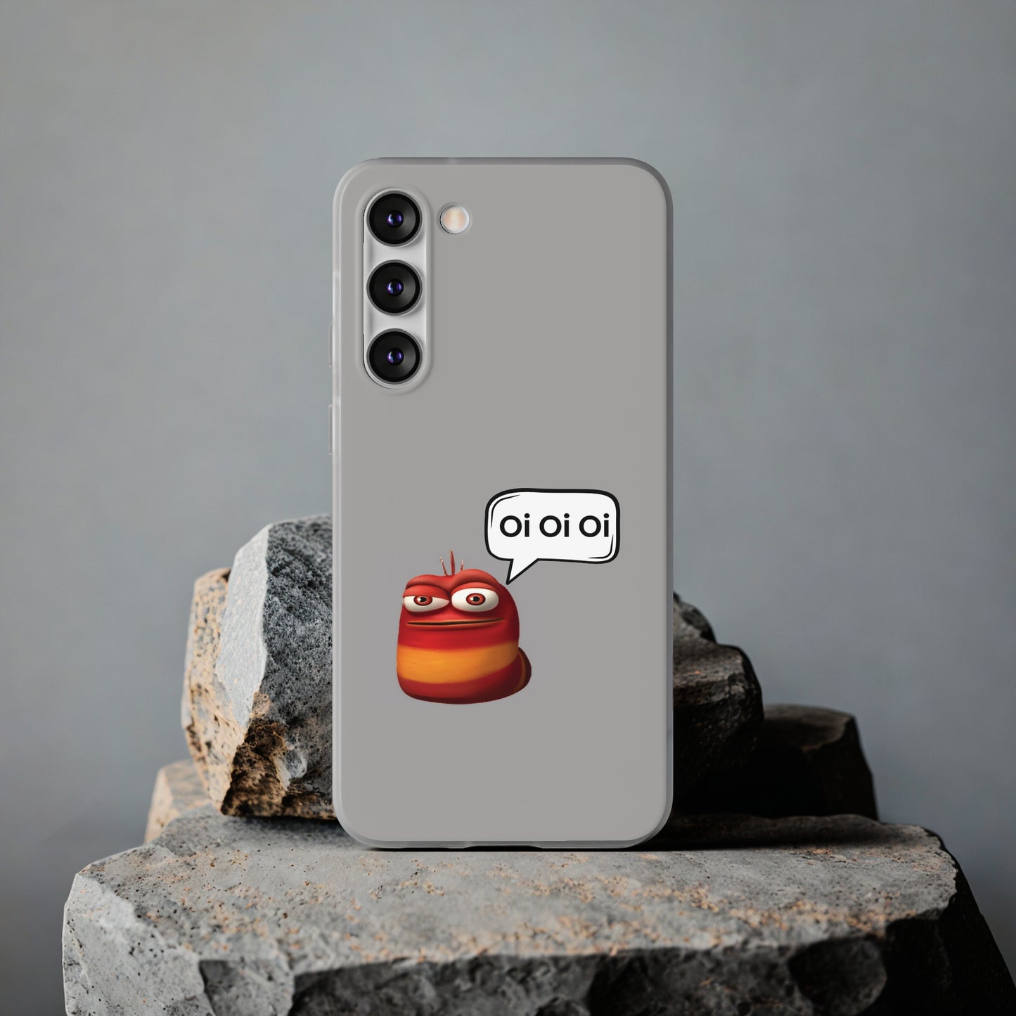 "Oi Oi Oi Red Larva" High Quality Phone Case