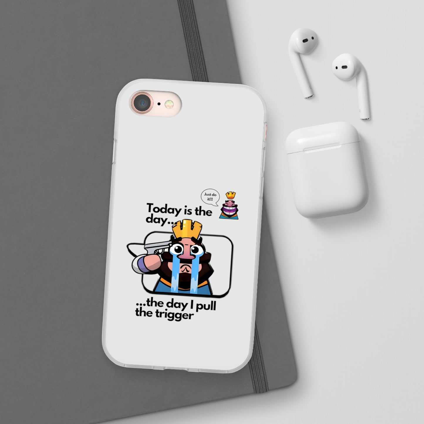 "Today is the day ... the day I pull the trigger" High Quality Phone Case