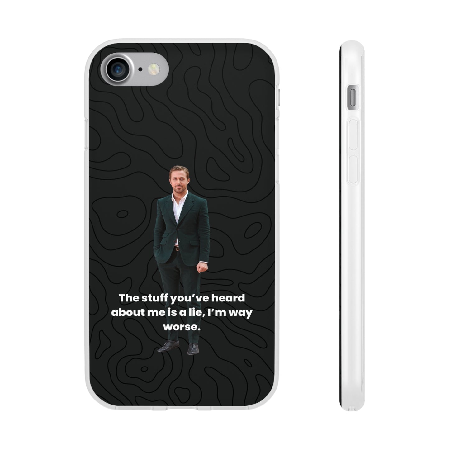 "The stuff you've heard about me..." High Quality Phone Case