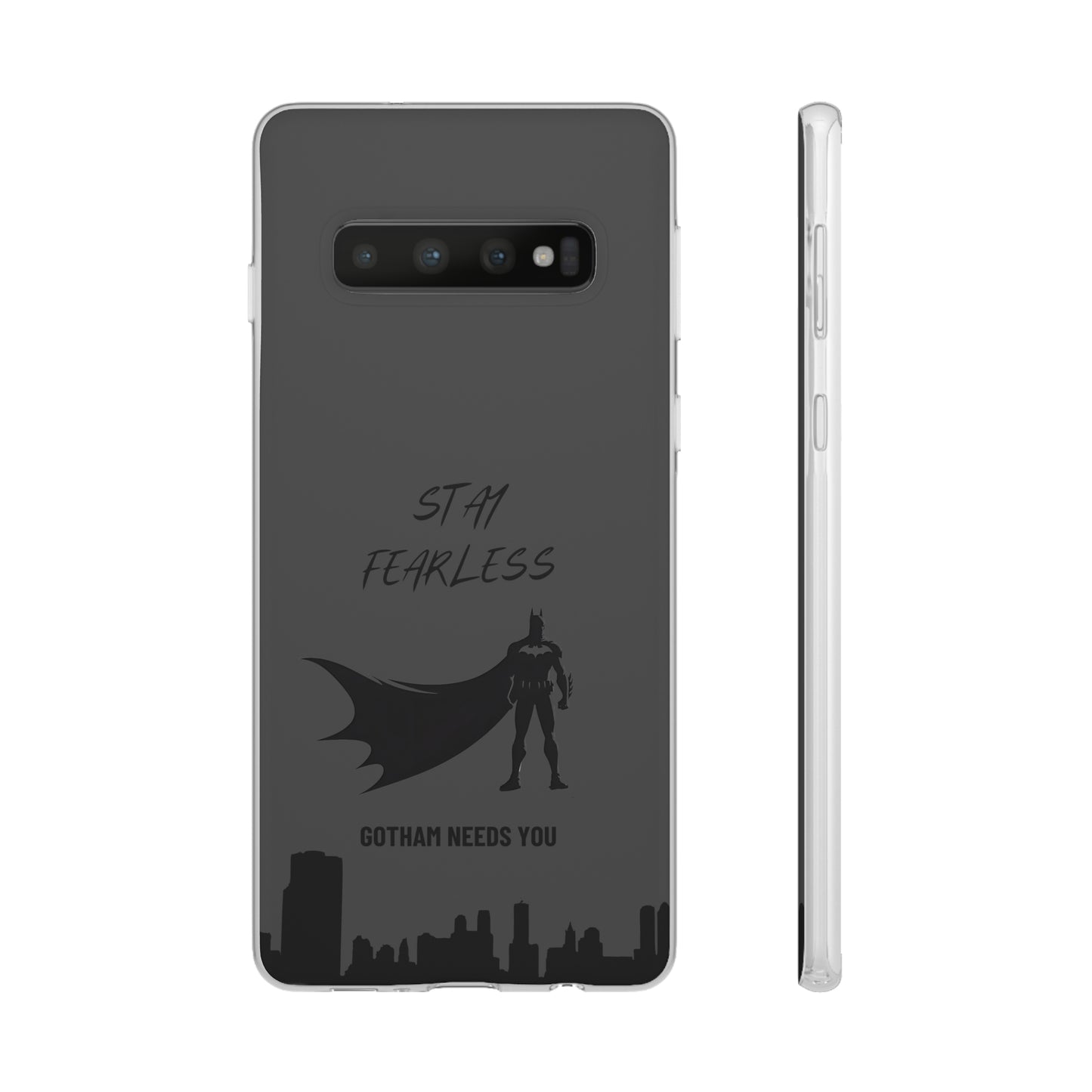 "Stay fearless, Gotham needs you" High Quality Phone Case