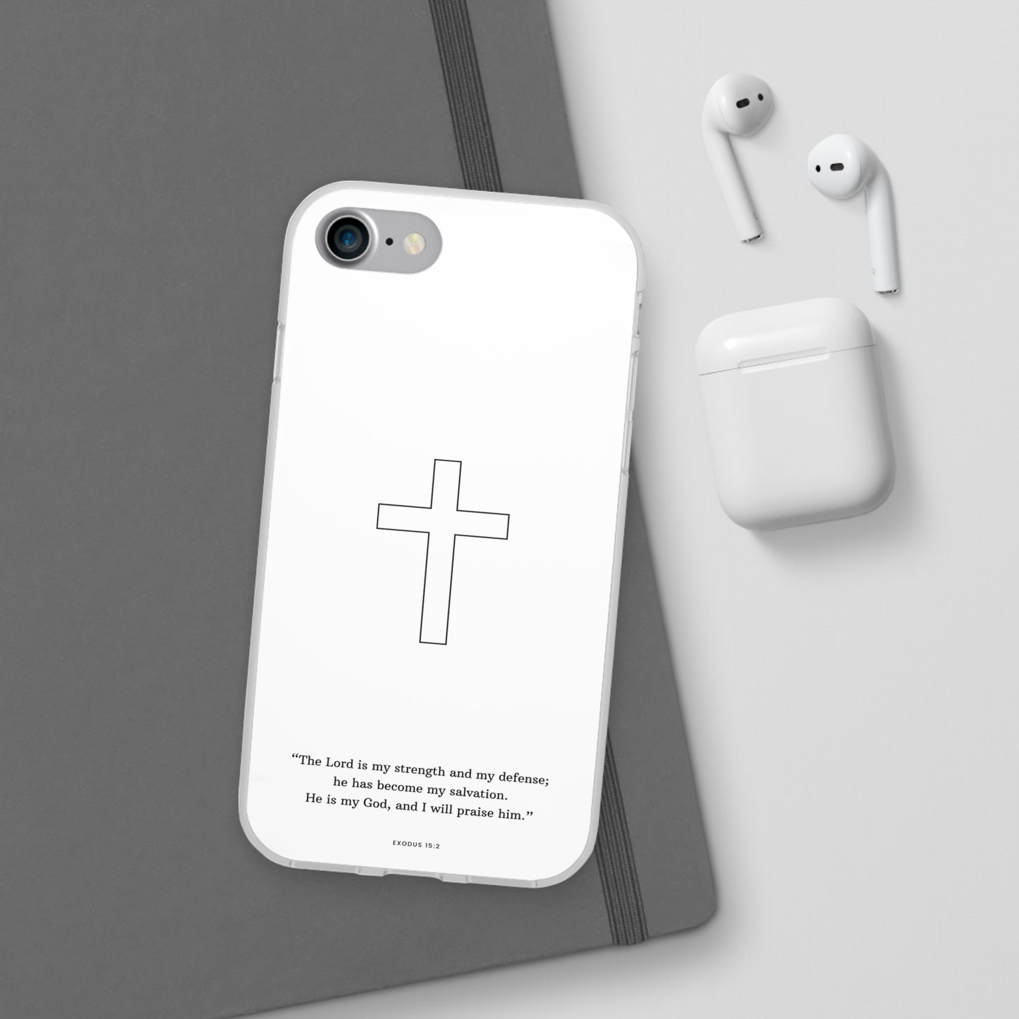 "Exodus 15:2" High Quality Phone Case