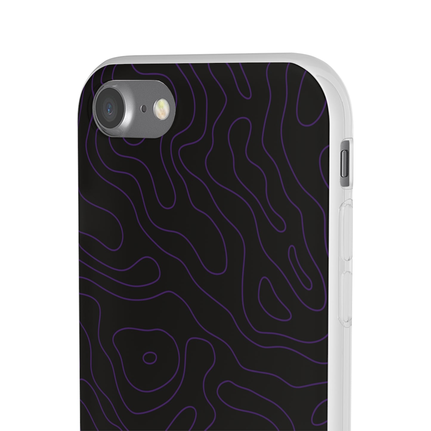 "Purple Topography" High Quality Phone Case