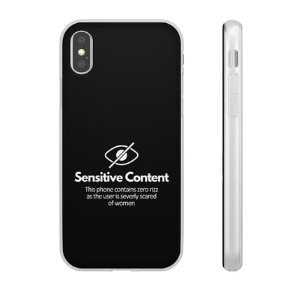 "Sensitive Content" High Quality Phone Case