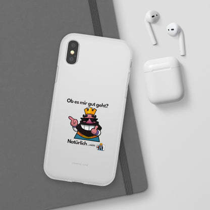 "Ob es mir gut geht? Natürlich... nicht" High Quality Phone Case