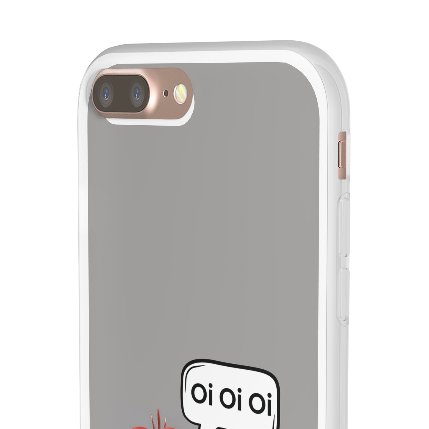 "Oi Oi Oi Red Larva" High Quality Phone Case