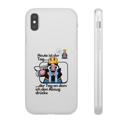 "Heute ist der Tag ... der Tag an dem ich den Abzug drücke" High Quality Phone Case