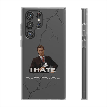 "I hate -. .. --. --. . .-. ... " High Quality Phone Case