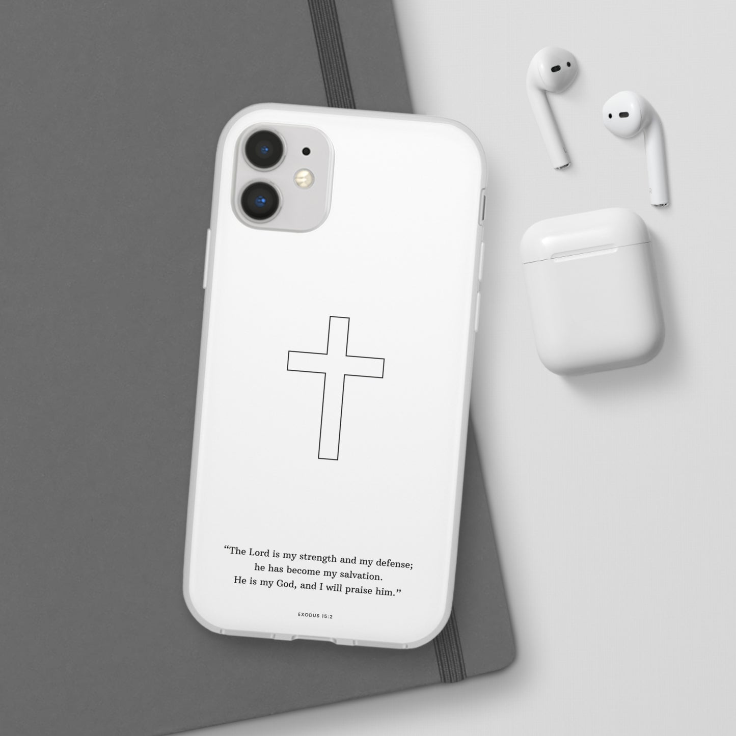 "Exodus 15:2" High Quality Phone Case