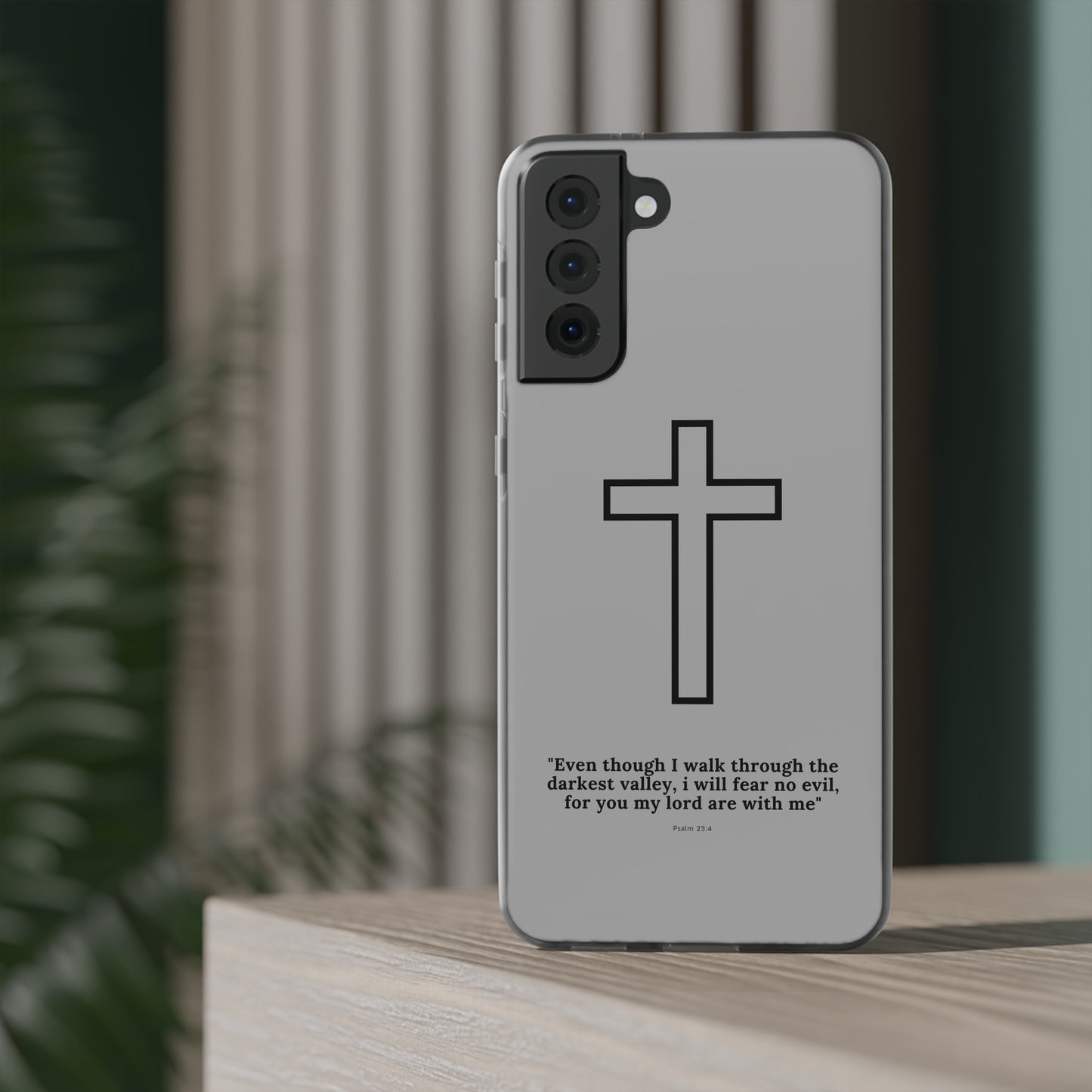 "Psalm 23:4" High Quality Phone Case