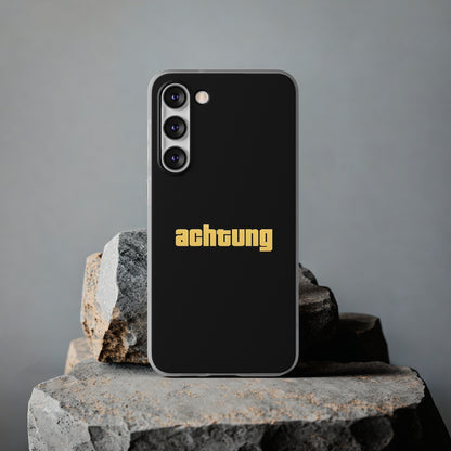 "Achtung" High Quality Phone Case