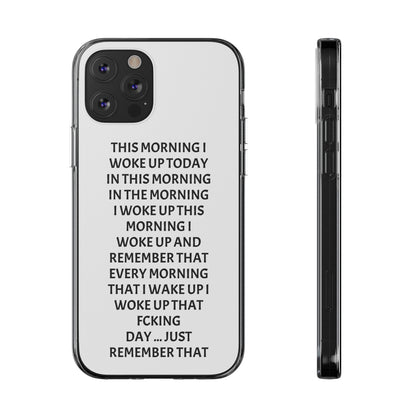 "THIS MORNING" High Quality Phone Case