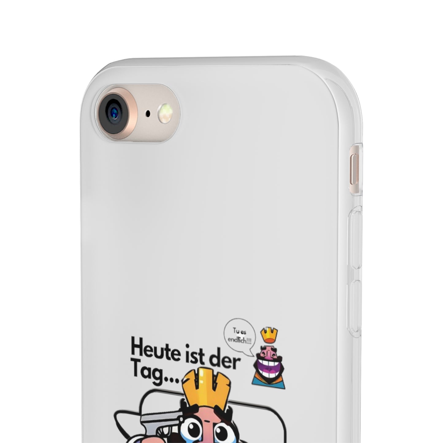 "Heute ist der Tag ... der Tag an dem ich den Abzug drücke" High Quality Phone Case