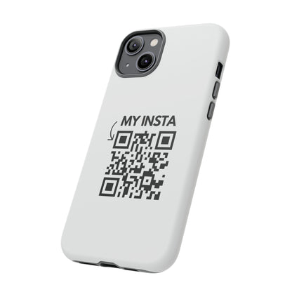 "Scan for Rick Roll" Premium Quality Phone Case