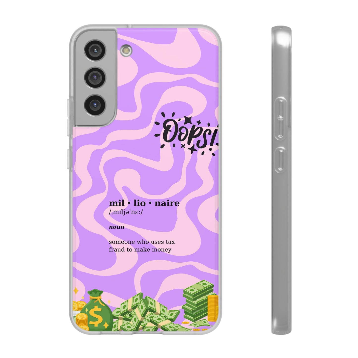 "Millionaire Definition" High Quality Phone Case