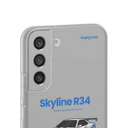 "Skyline R34" High Quality Phone Cases